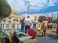 Telde culmina los trabajos de mejora en el parque infantil de la plaza de El Calero