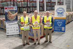 SPAR Gran Canaria recauda 21,5 toneladas de alimentos para ayudar a familias vulnerables de la isla
