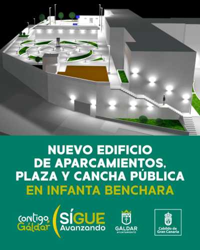 Gáldar adjudica la construcción del edificio de aparcamientos y espacio libre en las canchas del antiguo IES Saulo Torón