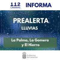 El Gobierno de Canarias finaliza la situación de prealerta por lluvias