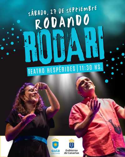 “Rodando Rodari”, el espectáculo de narración oral con lenguaje de signos llega al Teatro Hespérides este fin de semana.