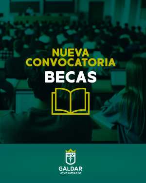 Gáldar amplía el plazo de convocatoria de becas a estudiantes hasta el 4 de junio