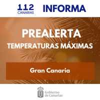 El Gobierno de Canarias declara la situación de prealerta por temperaturas máximas en Gran Canaria