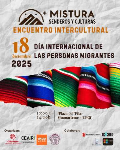 Segundo encuentro intercultural por el Día del Migrante en Las Palmas de Gran Canaria