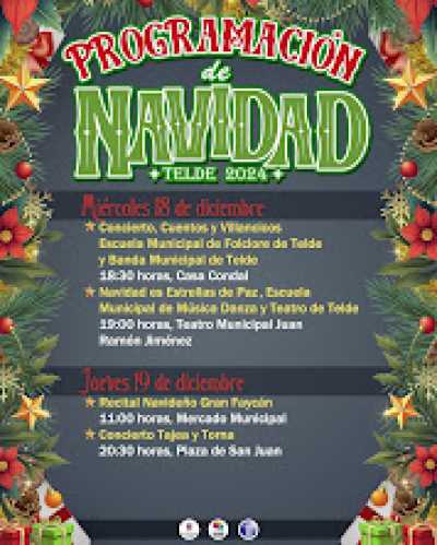 Telde ofrece una semana cargada de actividades navideñas para toda la familia