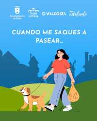 Telde impulsa una campaña de concienciación para fomentar la recogida de excrementos de animales en la vía pública