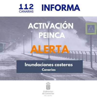 El Gobierno declara la situación de alerta por riesgo de inundaciones costeras en Canarias