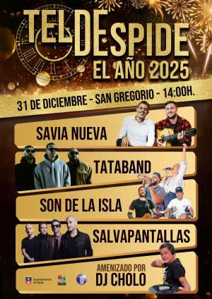 ‘TelDespide’ el 2025 a lo grande con cinco actuaciones musicales en San Gregorio
