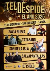 ‘TelDespide’ el 2025 a lo grande con cinco actuaciones musicales en San Gregorio