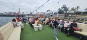 El programa ‘De ruta con la Universidad Popular’ permite descubrir la capital grancanaria desde el mar