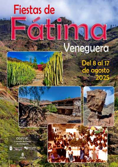 Alegría y tradición en Veneguera del 8 al 17 de agosto en honor a Fátima