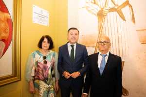 Gáldar descubre una placa en el Teatro Consistorial al maestro carpintero Juan Pérez Montesdeoca