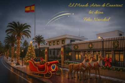 Felicitación Navideña del Mando Aéreo de Canarias