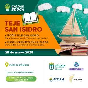 &#039;Teje San Isidro&#039; ocupa la Plaza el 25 de mayo con una programación para toda la familia