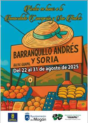 Barranquillo Andrés y Soria celebrarán    sus fiestas del 22 al 31 agosto