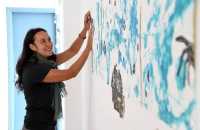 La creadora Elia Verona y sus talleres de ecología ocupan el Centro de Artes Plásticas