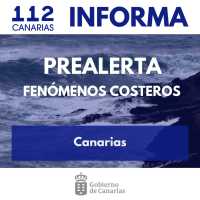 El Gobierno de Canarias declara la situación de prealerta por fenómenos costeros en el archipiélago