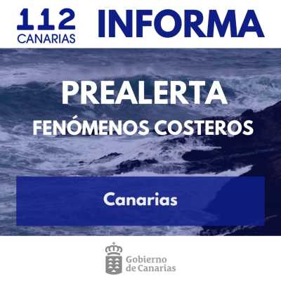 El Gobierno declara la situación de prealerta por fenómenos costeros en el archipiélago