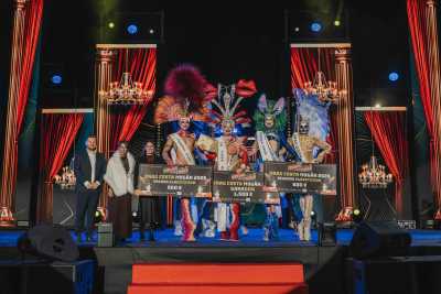 Drag Sequins se corona como la gran estrella del Carnaval Costa Mogán del Cabaret