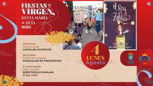 ‘El rey Zolito’, castillos acuáticos y Pasacalles de Papagüevos marcan el inicio de esta semana festiva en Guía