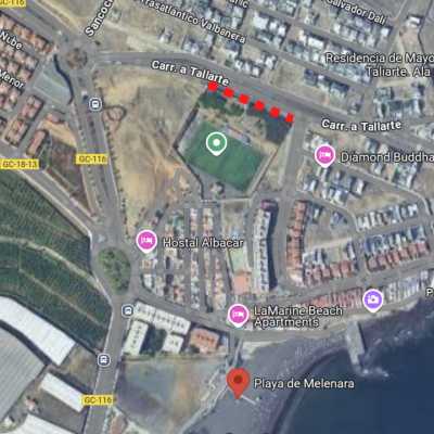 Telde habilita más de 5.000 metros cuadrados de terrenos públicos para aparcar cerca de la costa