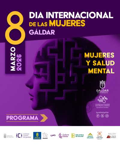 Gáldar celebra el Día Internacional de las Mujeres 2026 con un amplio programa bajo el lema ‘Mujeres y Salud Mental’
