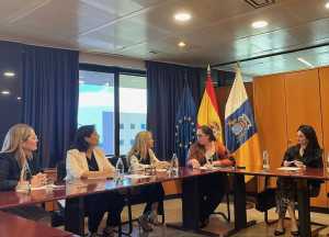 La directora general de Autónomos recibe a la asociación de mujeres empresarias y profesionales BPW Canarias