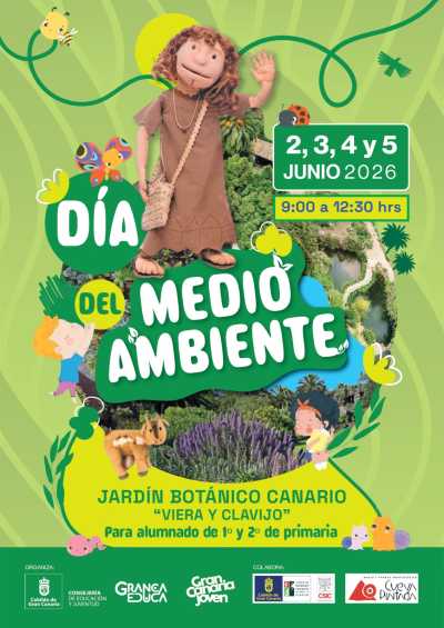 El Jardín Botánico Viera y Clavijo celebra el Día del Medioambiente con la representación de títeres ‘El susurro de la tierra’