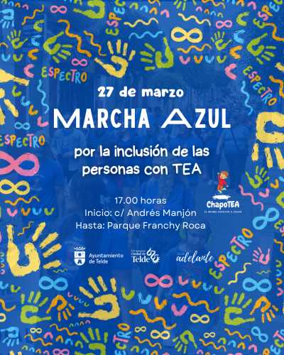 Telde acoge este viernes una marcha por la inclusión con motivo del Día Mundial de Concienciación sobre el Autismo