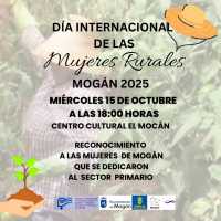 Mogán celebra el Día Internacional de las Mujeres Rurales el 15 de octubre