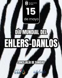 Telde se ilumina de naranja por el Día Mundial del Síndrome de Ehlers-Danlos