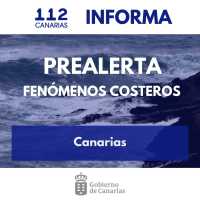 El Gobierno de Canarias declara la situación prealerta por fenómenos costeros en el archipiélago