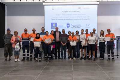 Integrantes  del Plan de Empleo para unidades familiares sin recursos potencian su empleabilidad con un programa formativo pionero