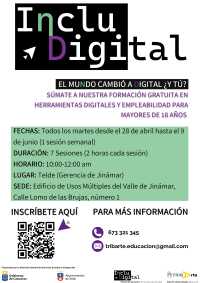 El Centro Cívico de Jinámar acoge una formación gratuita para adultos en competencias digitales y empleabilidad
