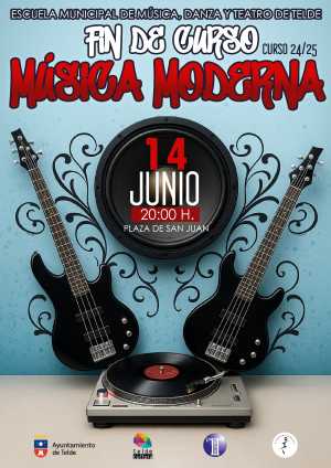 La Plaza de San Juan acogerá el Concierto de Música Moderna de la Escuela Municipal de Danza y Teatro de Telde