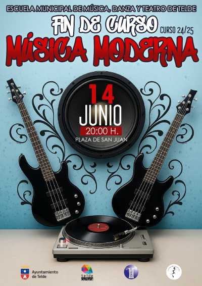 La Plaza de San Juan acogerá el Concierto de Música Moderna de la Escuela Municipal de Danza y Teatro de Telde