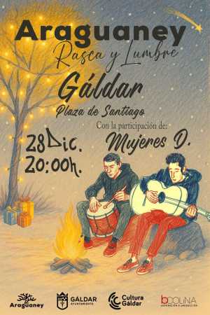 Araguaney desembarca en Gáldar con ‘Rasca y Lumbre’, su concierto de Navidad
