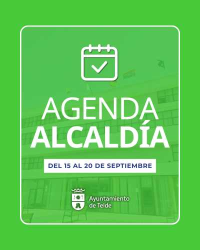 Agenda semanal del alcalde de Telde