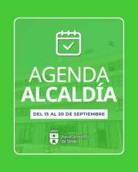Agenda semanal del alcalde de Telde