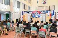 Darias conoce el proyecto ‘Identidad Vecinal’ en el CIFP Tony Gallardo de La Isleta