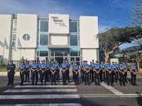 Un abarrotado Teatro Municipal acoge la toma de posesión de los 33 nuevos agentes de la Policía Local de Telde