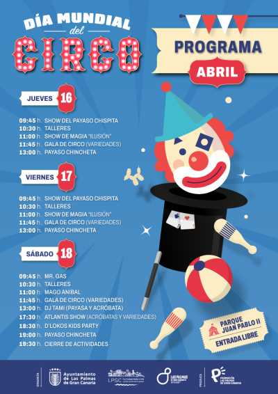Las Palmas de Gran Canaria celebra el Día Mundial del Circo