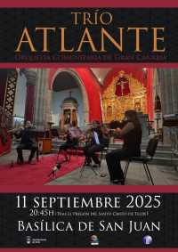 El Trío Atlante dará el pistoletazo de salida a las Fiestas del Santo Cristo de Telde con un concierto tras el pregón