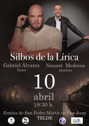 Telde acoge ‘Silbos de la Lírica’ con el tenor Gabriel Álvarez como protagonista