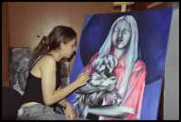 El circuito de arte ‘Itineraria’ traslada a Ingenio la propuesta plástica de Irene Hidalgo, ‘Distancia de pertenecer