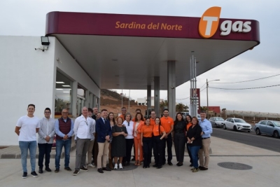 Sardina de Gáldar cuenta con su primera estación de servicio, que permanecerá abierta 24 horas