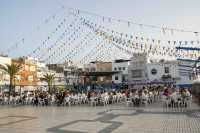 Bonito para todos: 400 kilos en el asadero popular de las Fiestas del Carmen de Arguineguín