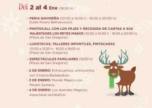 Comienza la Feria Navideña en San Gregorio con puestos artesanales, talleres infantiles, espectáculos mágicos y mucho más