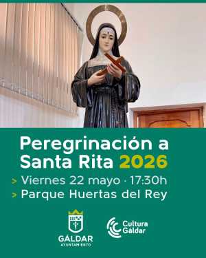 Gáldar peregrina a Anzo este viernes con motivo de la festividad de Santa Rita
