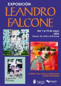 Las pinturas de Leandro Falcone, en el Centro Sociocultural Los Marineros